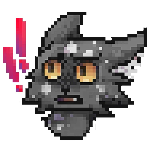 ⁉️ Стикер «CatWar Неодобренное Дальнозоркость» для Telegram
