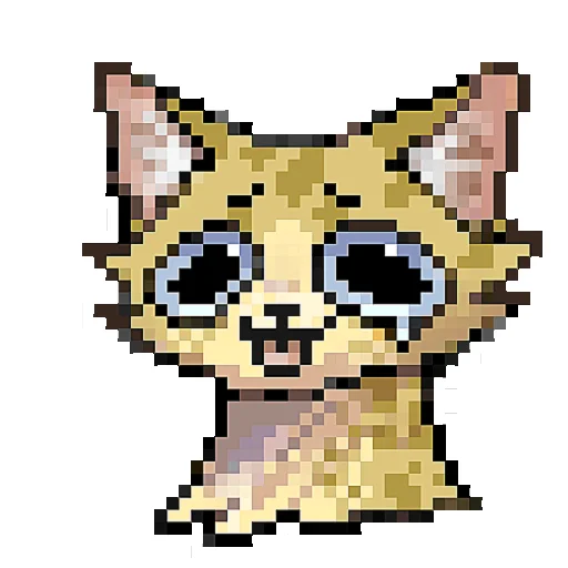 🐈 Стикер «CatWar Неодобренное Дальнозоркость» для Telegram