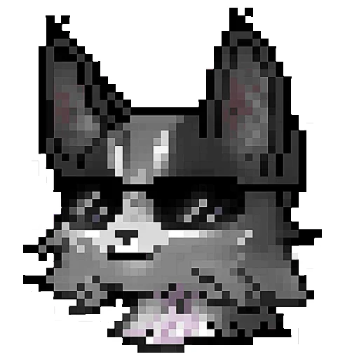 😎 Стикер «CatWar Неодобренное Дальнозоркость» для Telegram