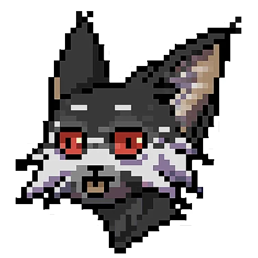 😐 Стикер «CatWar Неодобренное Дальнозоркость» для Telegram