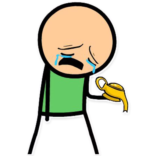 😒 Стикер «Cyanide and Depression Цианид и Депресси» для Telegram