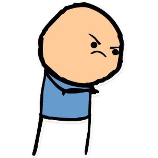 😕 Стикер «Cyanide and Depression Цианид и Депресси» для Telegram