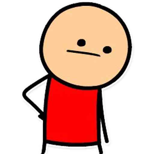 🤔 Стикер «Cyanide and Depression Цианид и Депресси» для Telegram