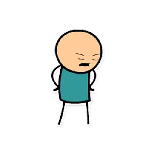 😞 Стикер «Cyanide and Depression Цианид и Депресси» для Telegram