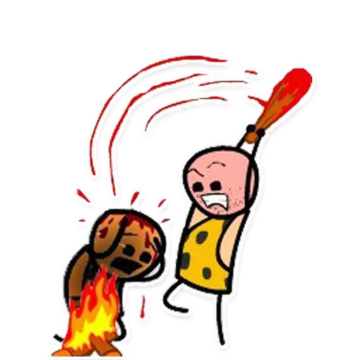 😡 Стикер «Cyanide and Depression Цианид и Депресси» для Telegram