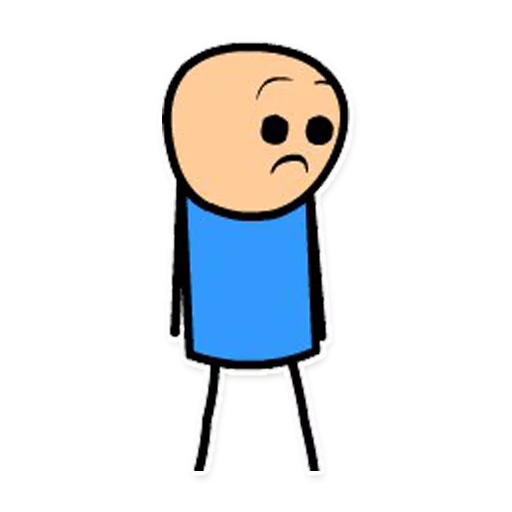 😟 Стикер «Cyanide and Depression Цианид и Депресси» для Telegram