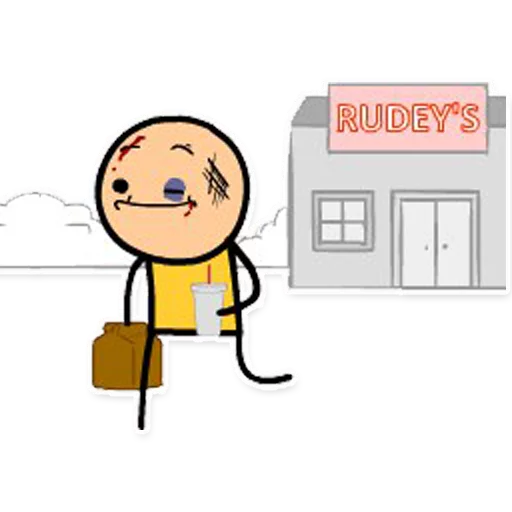😏 Стикер «Cyanide and Depression Цианид и Депресси» для Telegram