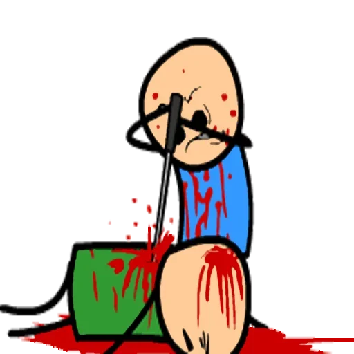 🤪 Стикер «Cyanide boy» для Telegram