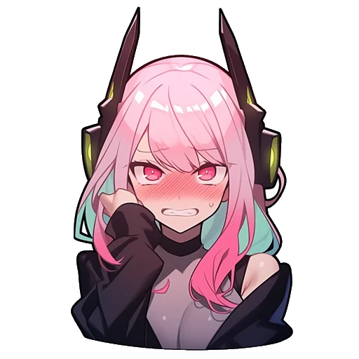 ☺️ Стикер «Cyber Girls» для Telegram