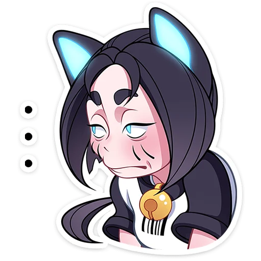 🤦 Стикер «Кибер Милшу 01» для Telegram