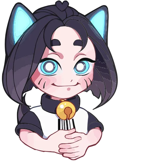 🙂 Эмодзи «Кибер Милшу 01» для Telegram