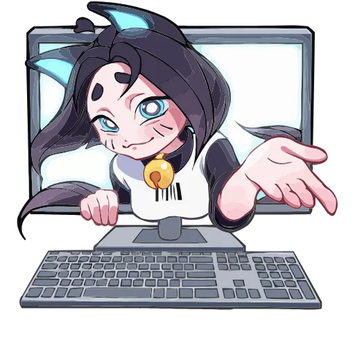 💁‍♂️ Эмодзи «Кибер Милшу 01» для Telegram