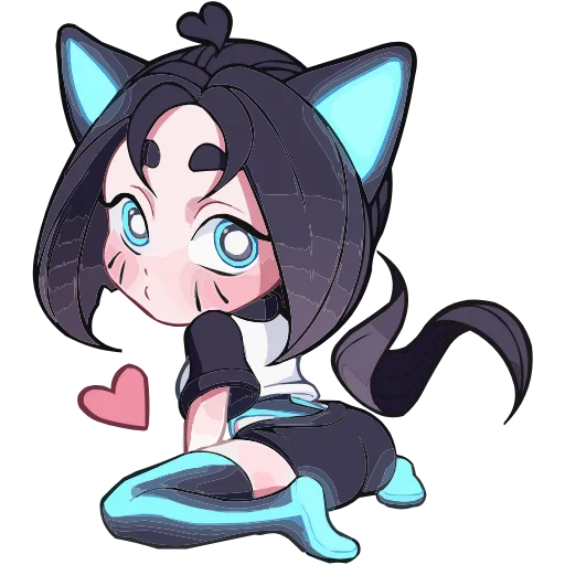 😘 Эмодзи «Кибер Милшу 01» для Telegram