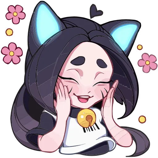🤗 Эмодзи «Кибер Милшу 01» для Telegram