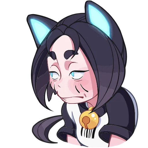 🥴 Эмодзи «Кибер Милшу 01» для Telegram