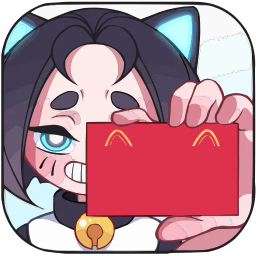 😬 Эмодзи «Кибер Милшу 01» для Telegram
