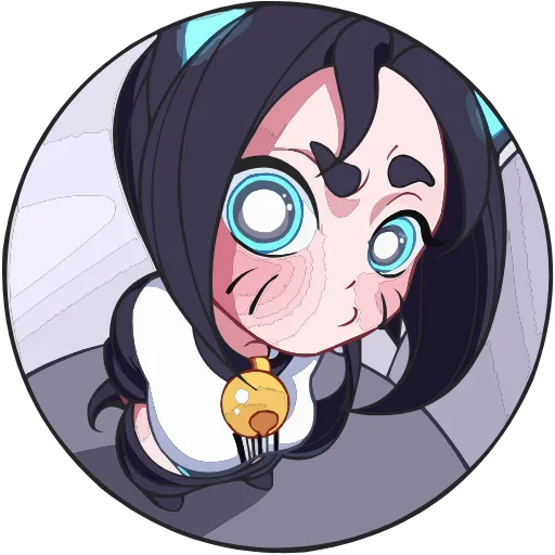 🤨 Эмодзи «Кибер Милшу 01» для Telegram