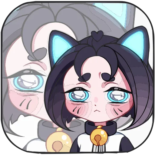 🥹 Эмодзи «Кибер Милшу 01» для Telegram