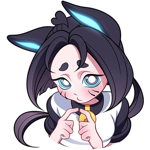 ☺️ Стикер «Кибер Милшу 01 Без Текста» для Telegram