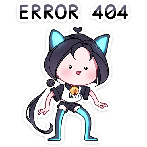 ✨ Стикер «Кибер Милшу 02» для Telegram