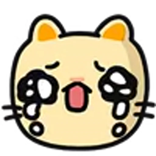 😭 Эмодзи «Cyber Neko» для Telegram