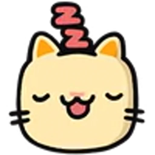 😴 Эмодзи «Cyber Neko» для Telegram