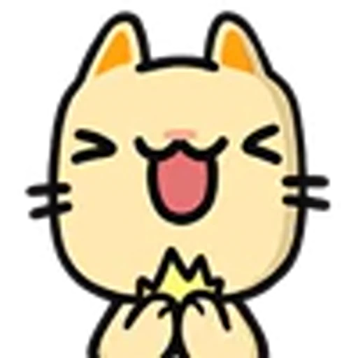 👏 Эмодзи «Cyber Neko» для Telegram