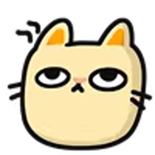 🙄 Эмодзи «Cyber Neko» для Telegram
