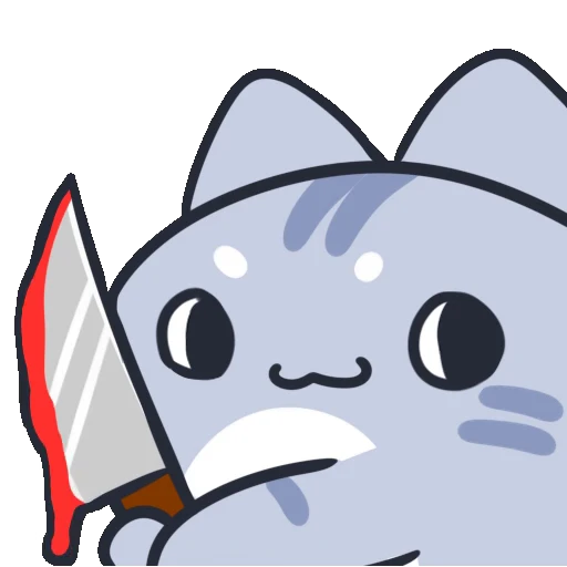 🔪 Стикер «cybercats» для Telegram