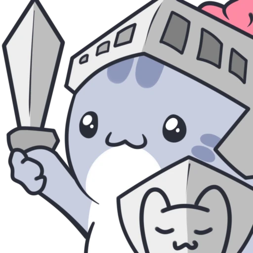 🛡 Стикер «cybercats» для Telegram