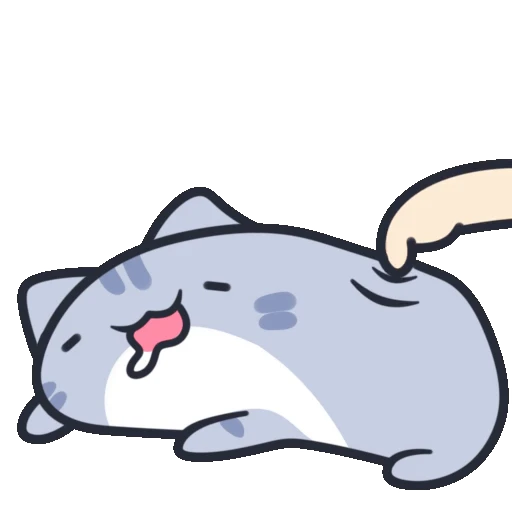 🤤 Стикер «cybercats» для Telegram