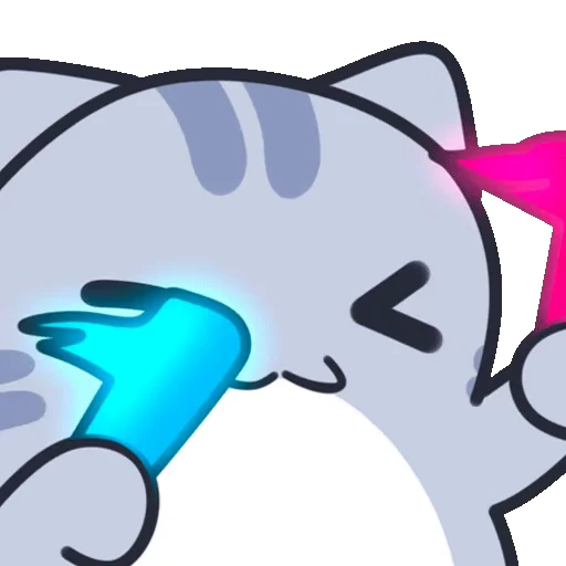 🔦 Стикер «cybercats» для Telegram