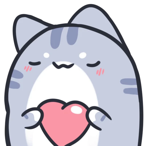 ❤️ Стикер «cybercats» для Telegram