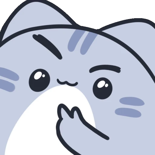 🤔 Стикер «cybercats» для Telegram