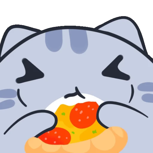 🍕 Стикер «cybercats» для Telegram