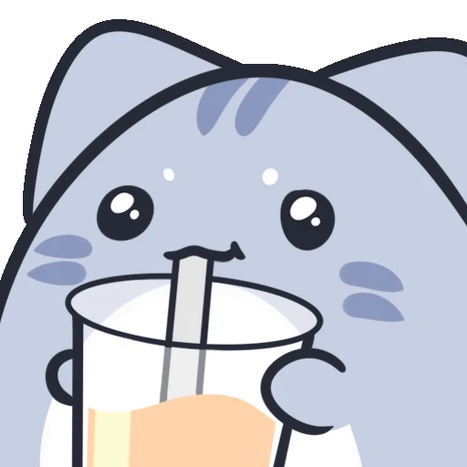 🥛 Стикер «cybercats» для Telegram
