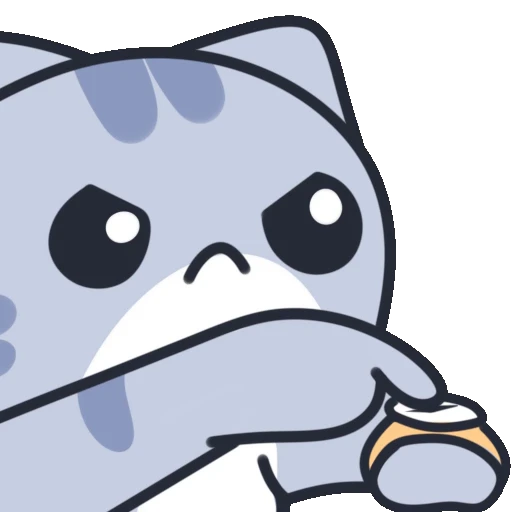 🕙 Стикер «cybercats» для Telegram