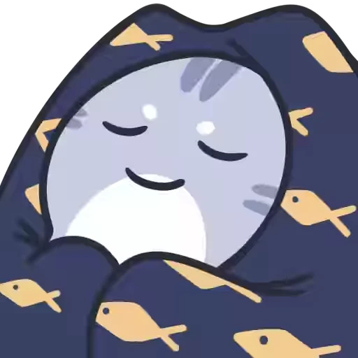 😴 Стикер «cybercats» для Telegram