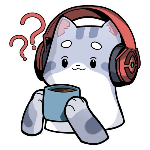 🤔 Стикер «cybercats» для Telegram