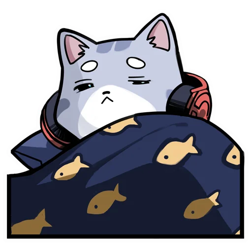 😴 Стикер «cybercats» для Telegram