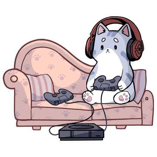 🎮 Стикер «cybercats» для Telegram