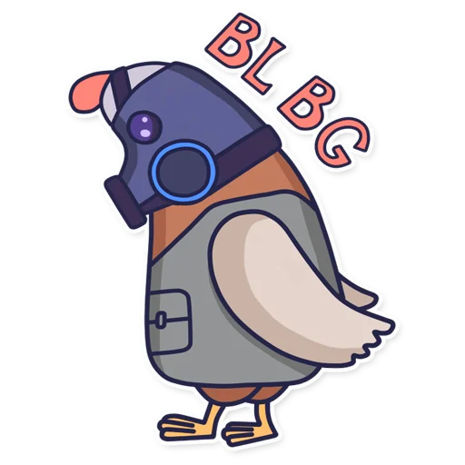 😣 Стикер «CyberChicken» для Telegram