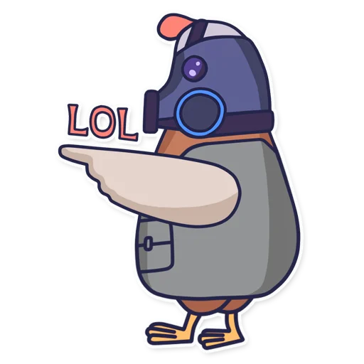 😂 Стикер «CyberChicken» для Telegram