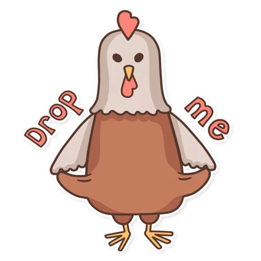 🤑 Стикер «CyberChicken» для Telegram