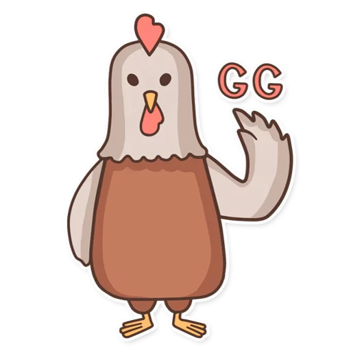 ✋ Стикер «CyberChicken» для Telegram