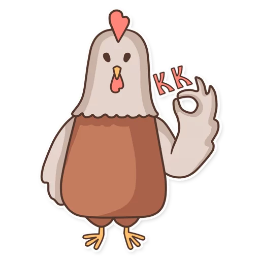 👌 Стикер «CyberChicken» для Telegram