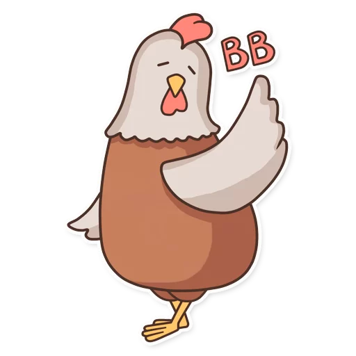 🤝 Стикер «CyberChicken» для Telegram