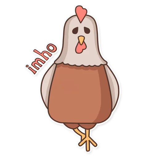 ☺️ Стикер «CyberChicken» для Telegram