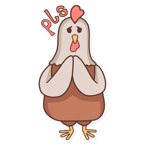 🙄 Стикер «CyberChicken» для Telegram