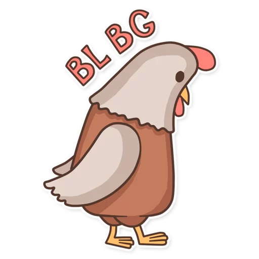 😣 Стикер «CyberChicken» для Telegram